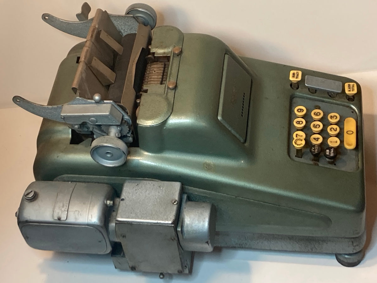 Underwood Sundstrand vintage elektrische optelmachine