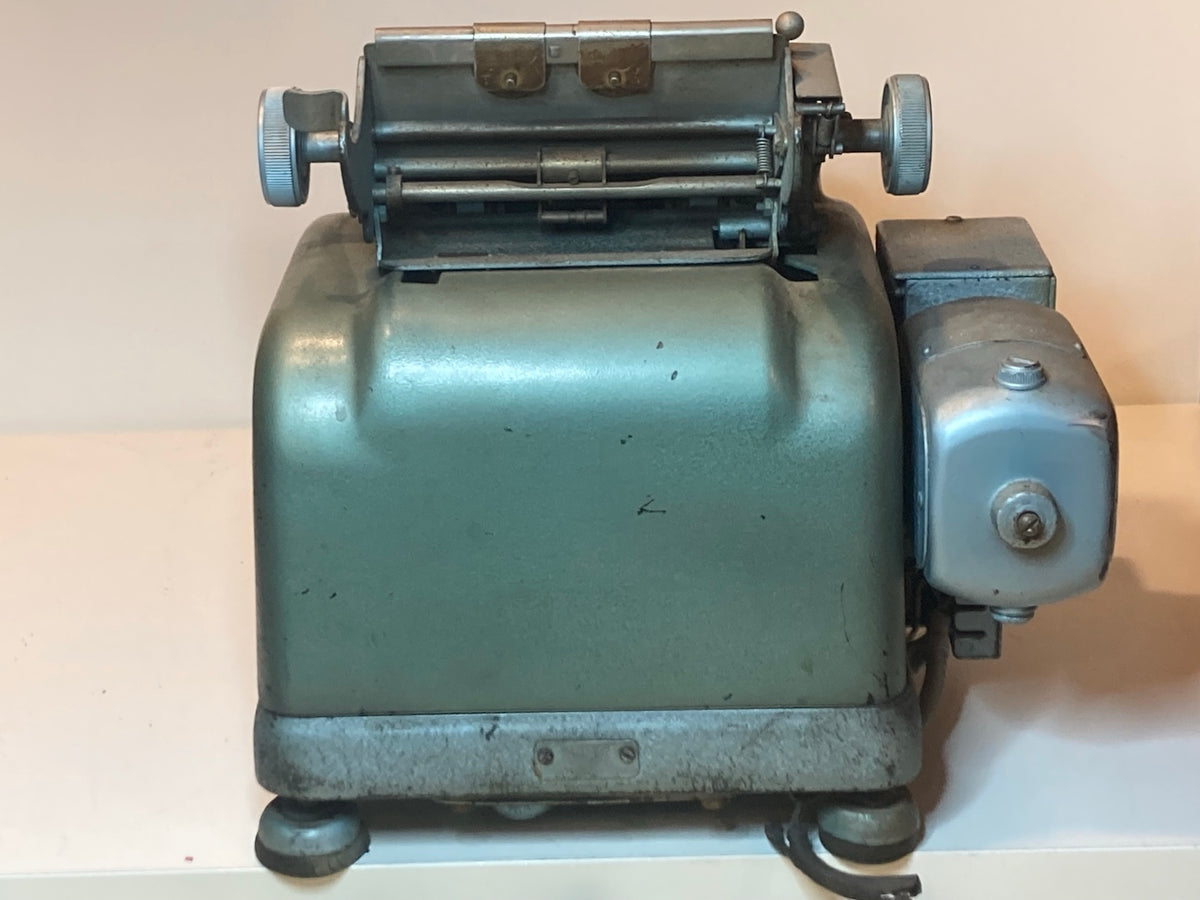 Underwood Sundstrand vintage elektrische optelmachine